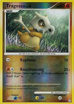 Tragosso - 90/146 - Reverse Holo - Pokémon TCG - Near Mint - DE