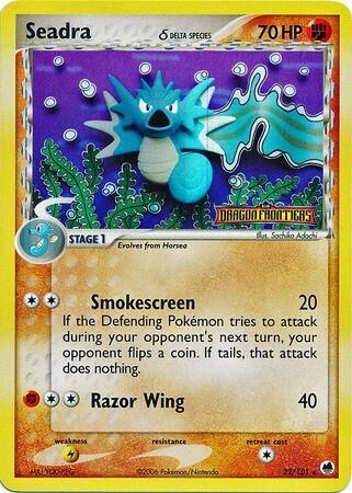 Seadra - 22/101 - Reverse Holo - EN Seadra - 22/101 - Reverse Holo - EN