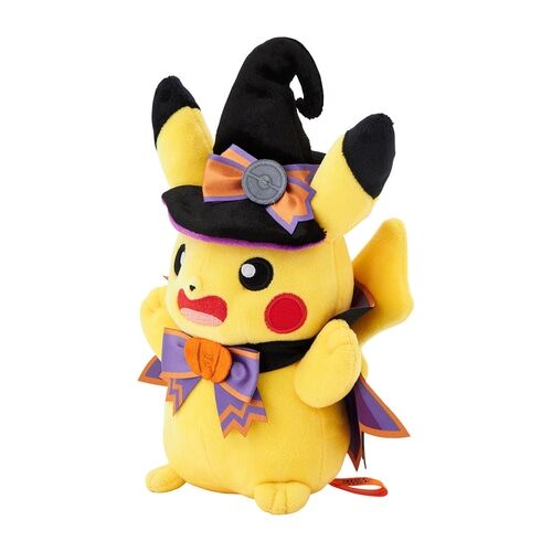 Plush Halloween Trick Or Trick Pikachu - 22 cm