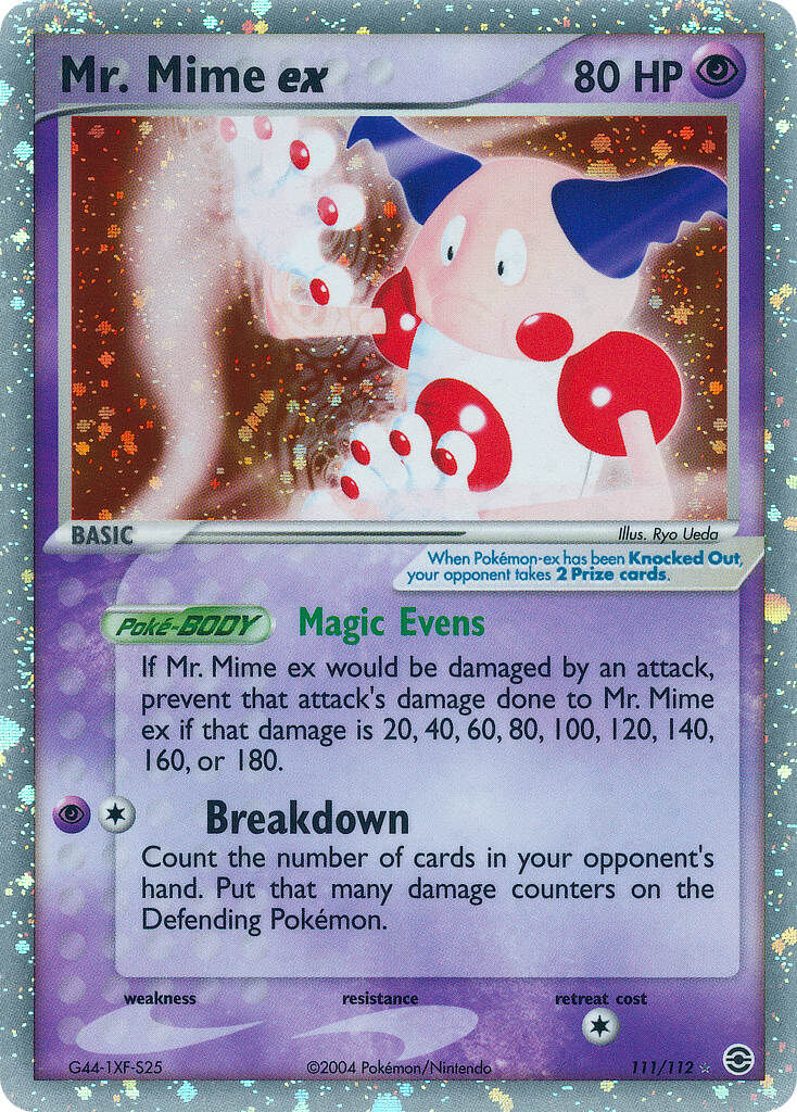 Mr. Mime ex - 111/112 - EN Mr. Mime ex - 111/112 - EN