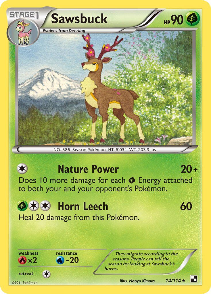 Sawsbuck - 14/115 - EN
