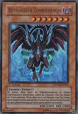 Rotäugiger Zombiedrache - Yu-Gi-Oh!