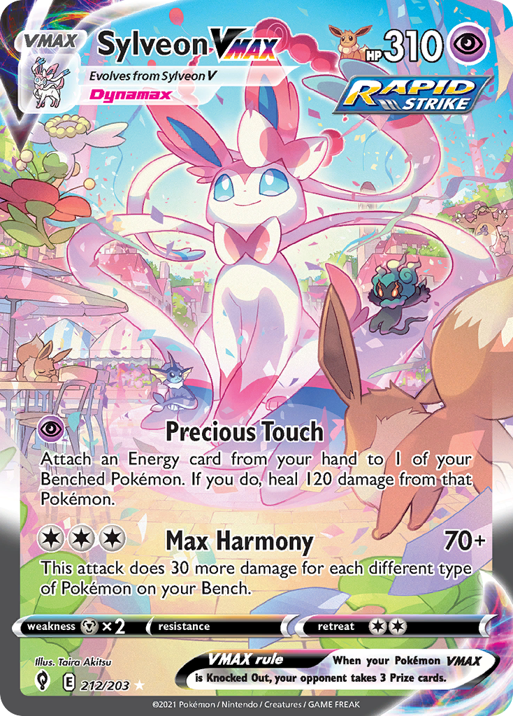 Sylveon VMAX - 212/237 - EN Sylveon VMAX - 212/237 - EN