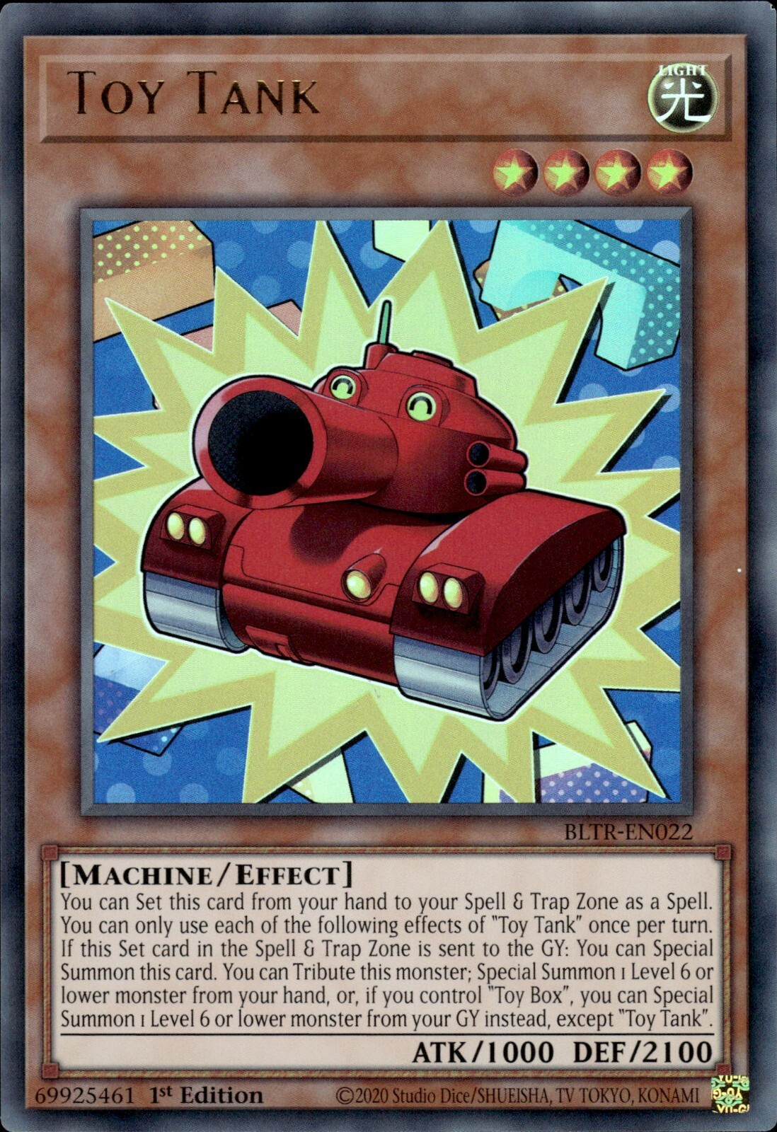 Spielzeugpanzer - BLTR-022 - Ultra Rare - 1. Auflage
