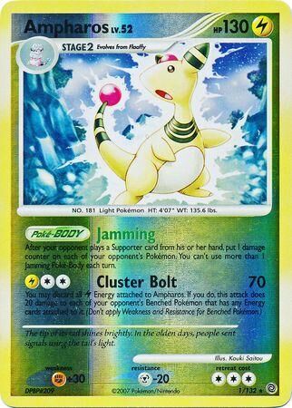 Ampharos - 1/132 - Reverse Holo - EN Ampharos - 1/132 - Reverse Holo - EN