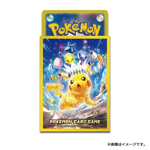 Pokemon Center Deck Sleeves Terastal Type: Stellar Pikachu