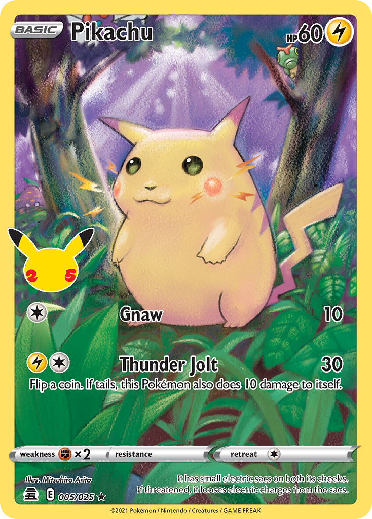 Pikachu - 005/25 - EN Pikachu - 005/25 - EN