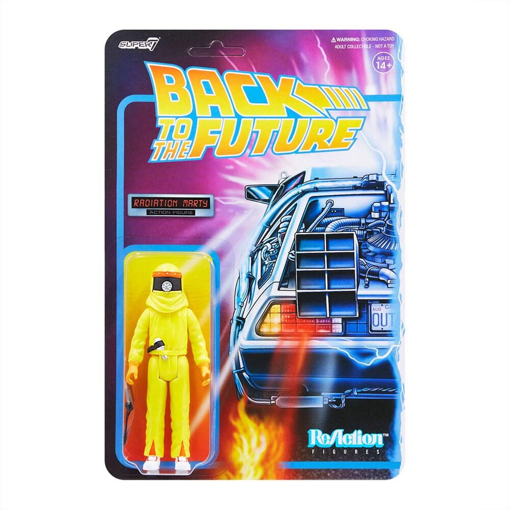 Zurück in die Zukunft ReAction Actionfigur Radiation Marty 10 cm