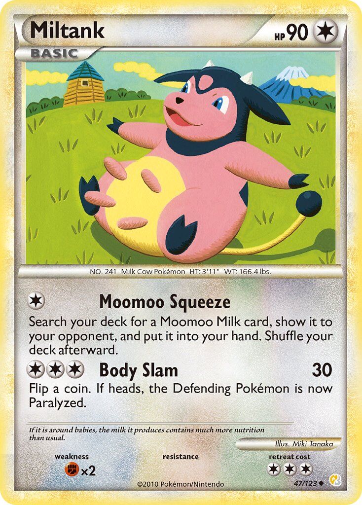 Miltank - 47/123 - EN Miltank - 47/123 - EN