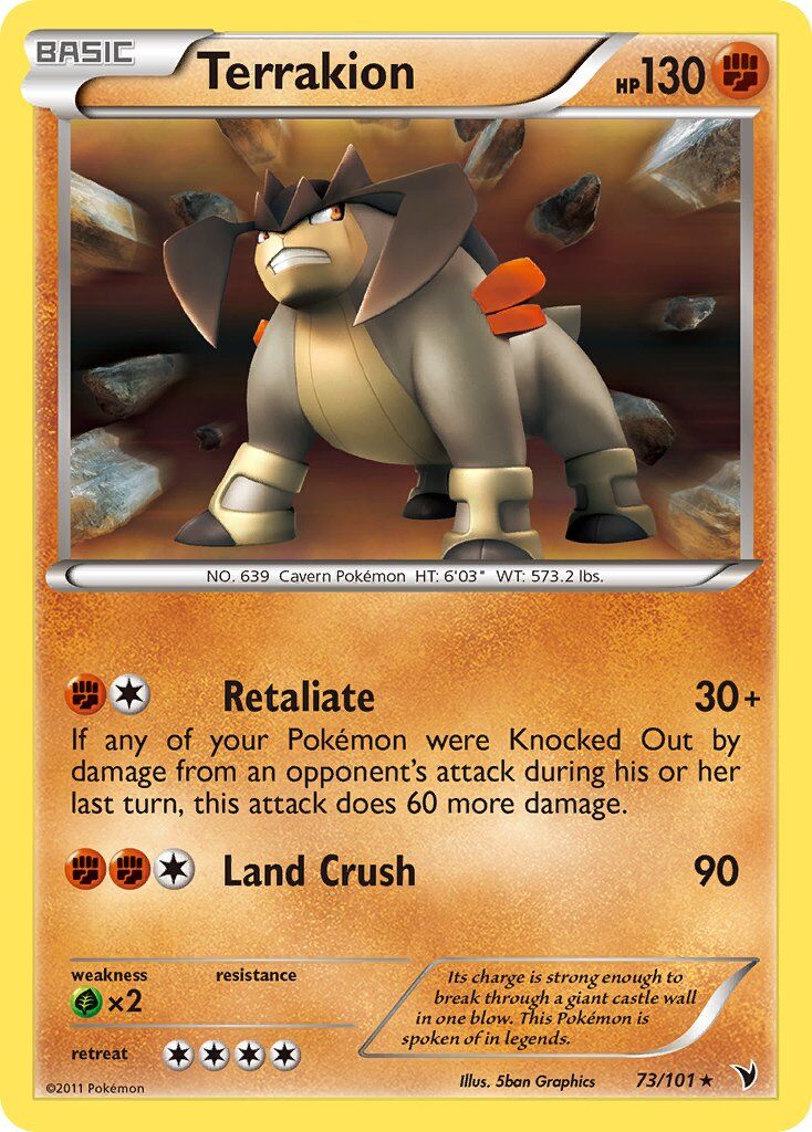 Terrakion - 73/101 - EN