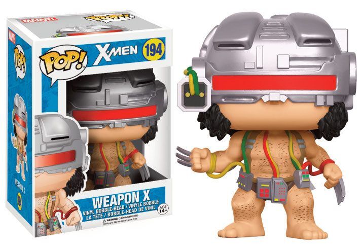 X-Men POP! Marvel Vinyl Wackelkopf Figur Weapon X 9 cm