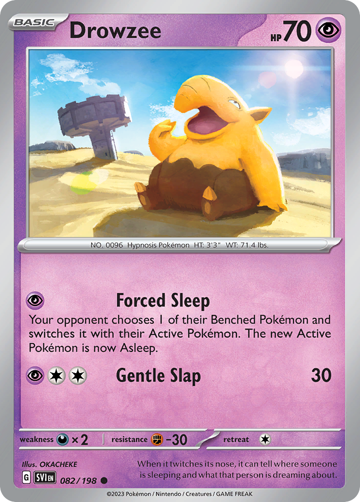 Drowzee - 082/198 - EN Drowzee - 082/198 - EN