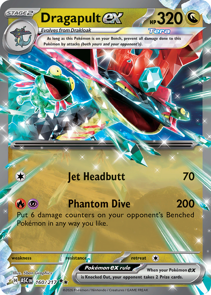 Dragapult ex - 160/217 - EN
