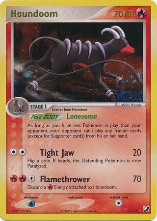 Houndoom - 7/115 - Reverse Holo - EN Houndoom - 7/115 - Reverse Holo - EN