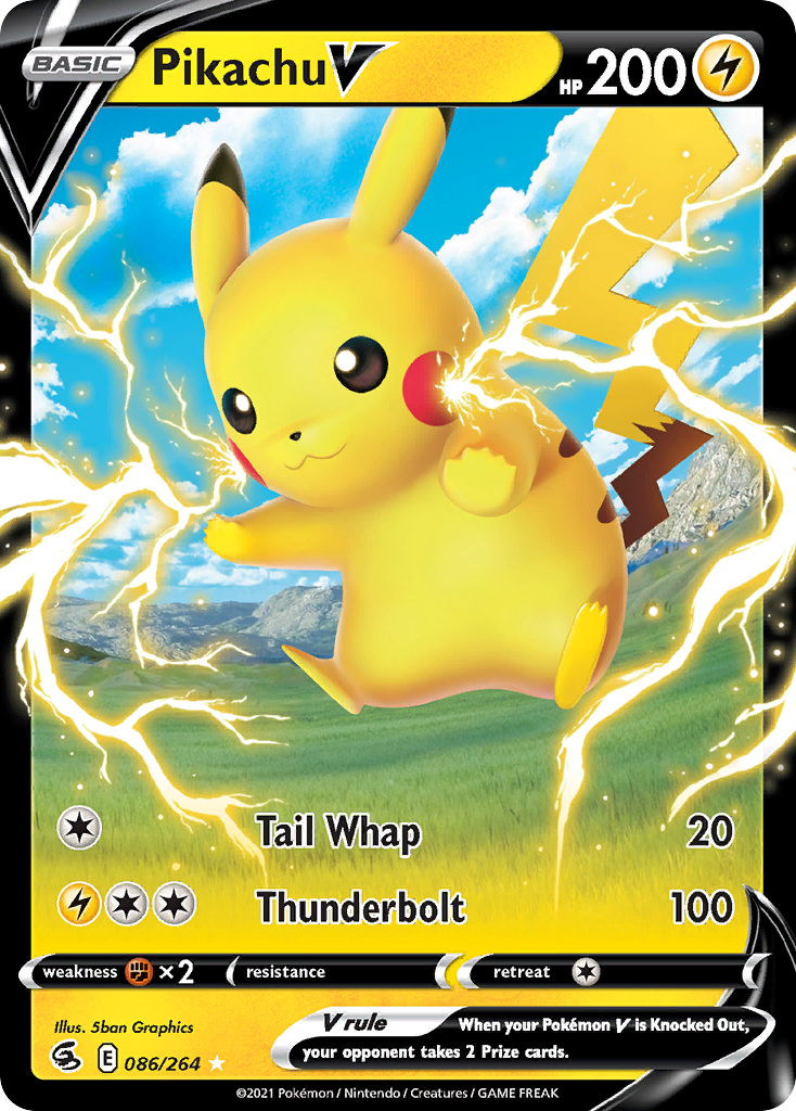 Pikachu V - 086/264 - EN Pikachu V - 086/264 - EN
