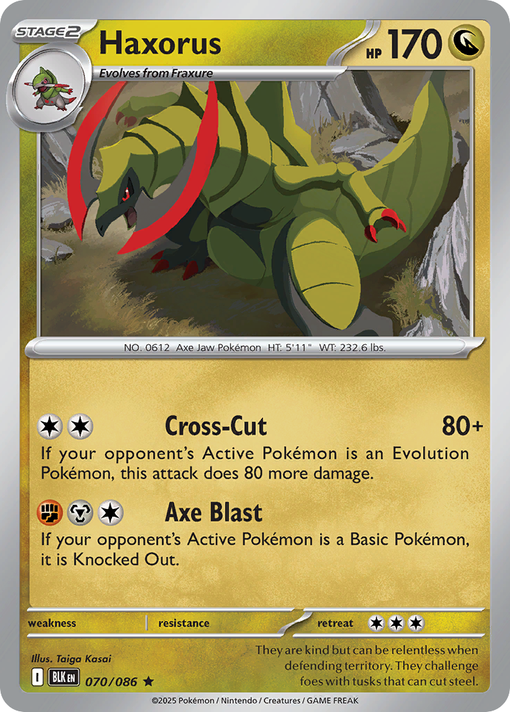 Haxorus - 070/086 - EN Haxorus - 070/086 - EN