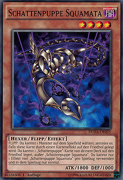 Schattenpuppe Squamata - Yu-Gi-Oh!