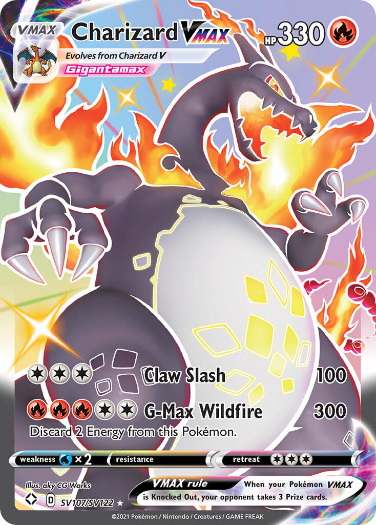 Charizard VMAX - SV107/SV122 - EN