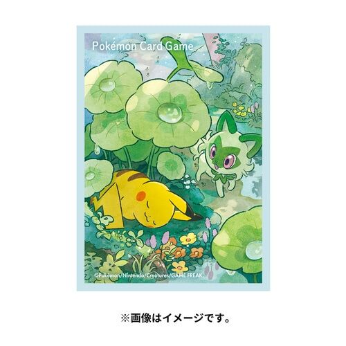Pokemon Center Original Deck Sleeves Pikachu & Sprigattito