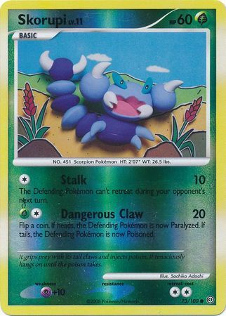 Skorupi - 73/100 - Reverse Holo - EN Skorupi - 73/100 - Reverse Holo - EN