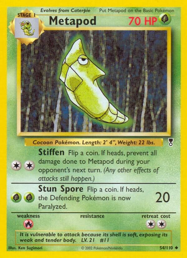 Metapod - 54/110 - EN