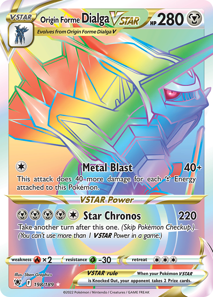 Origin Forme Dialga VSTAR - 198/189 - EN