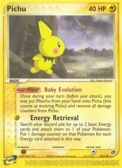 Pichu - 20/100 - EN