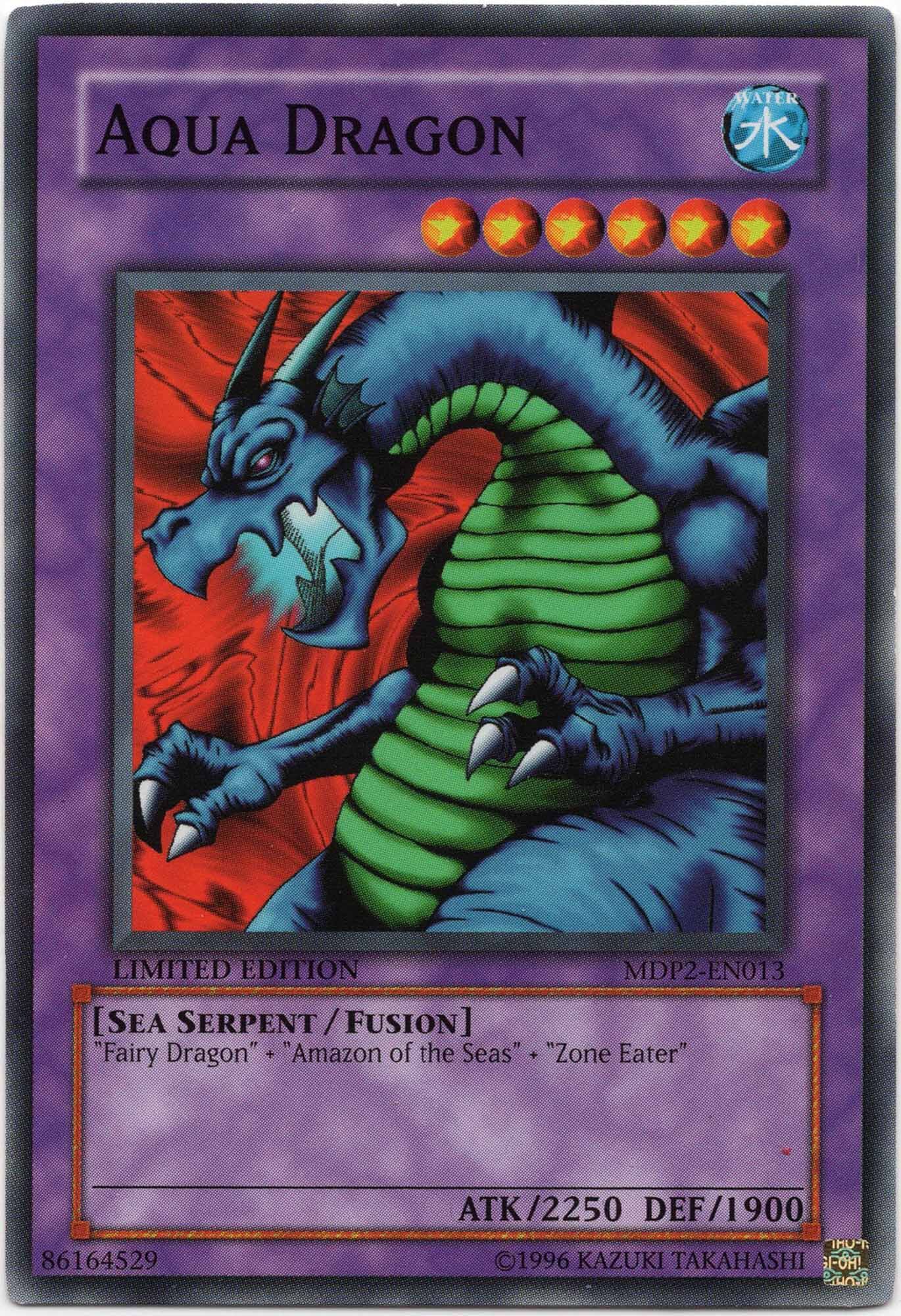 Aqua Dragon - MDP2-EN013 - Common - Limited Edition (Near Mint)