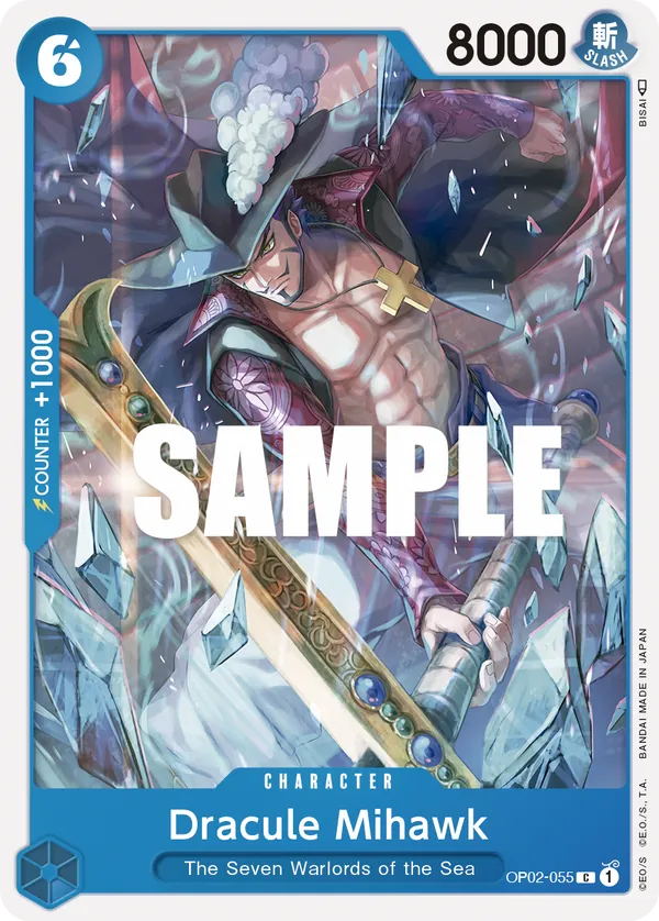 Dracule Mihawk - OP02-055 Dracule Mihawk - OP02-055