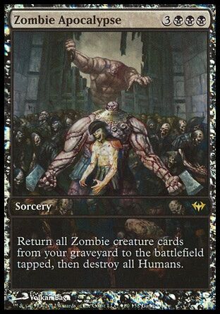 Zombie Apocalypse - Game Day Extended Art Foil Promo - MTG - Near Mint - EN