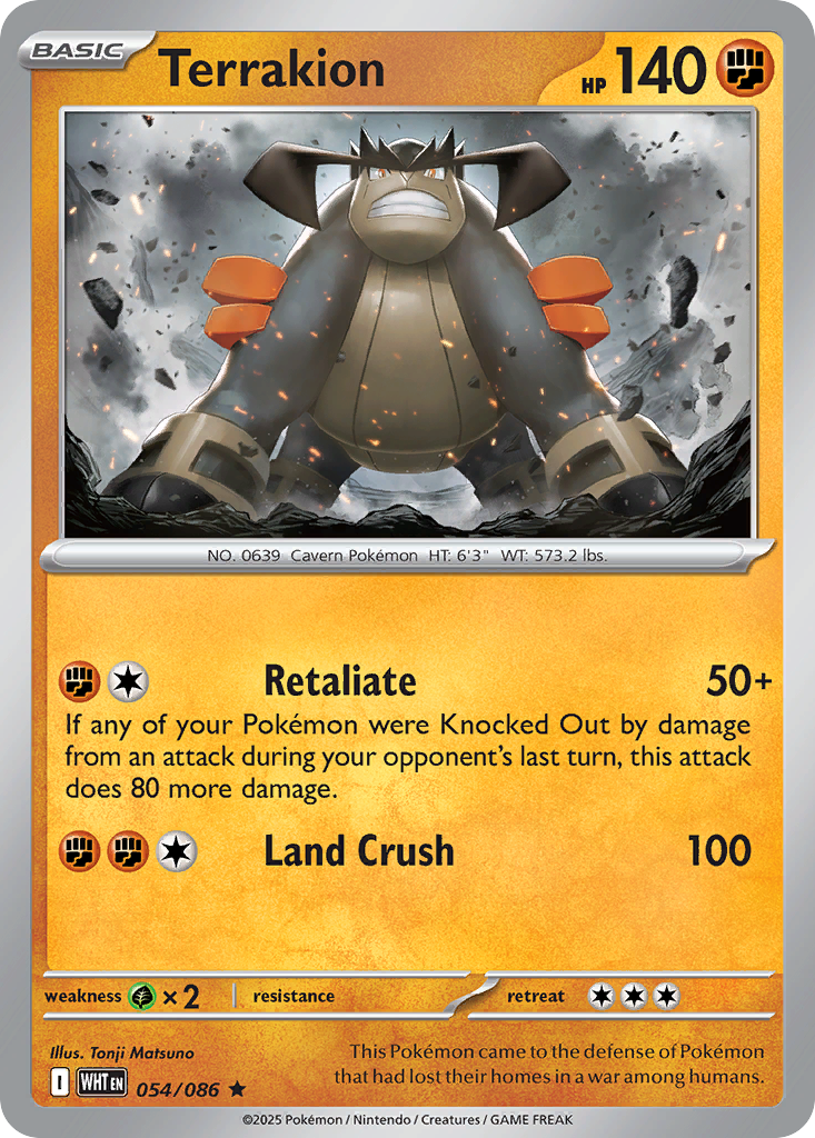 Terrakion - 054/086 - EN