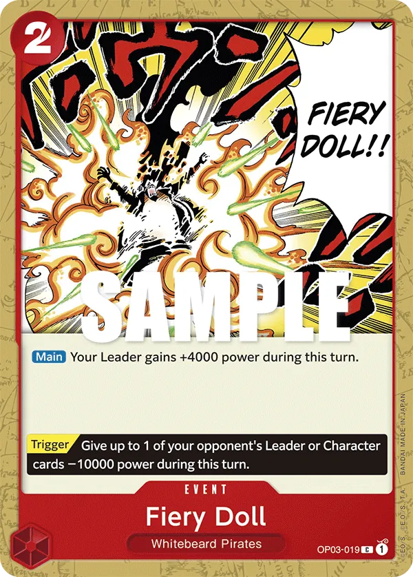 Fiery Doll - OP03-019 Fiery Doll - OP03-019