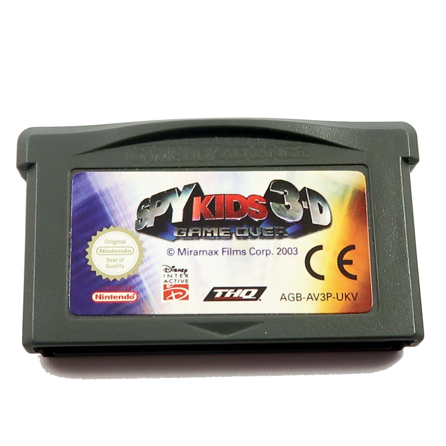 Spy Kids 3D Game Over - GBA