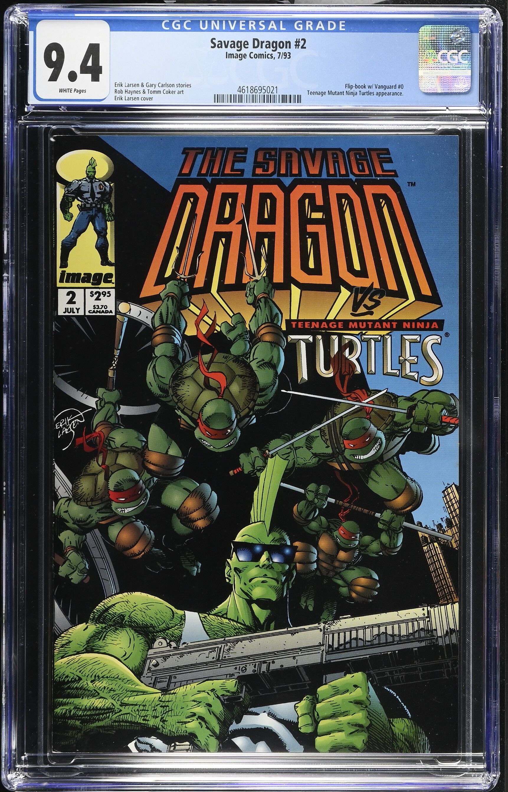 Savage Dragon Issue 2 - CGC 9.4