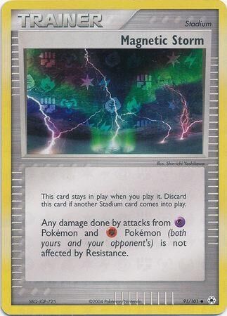 Magnetic Storm - 91/101 - Reverse Holo - EN Magnetic Storm - 91/101 - Reverse Holo - EN