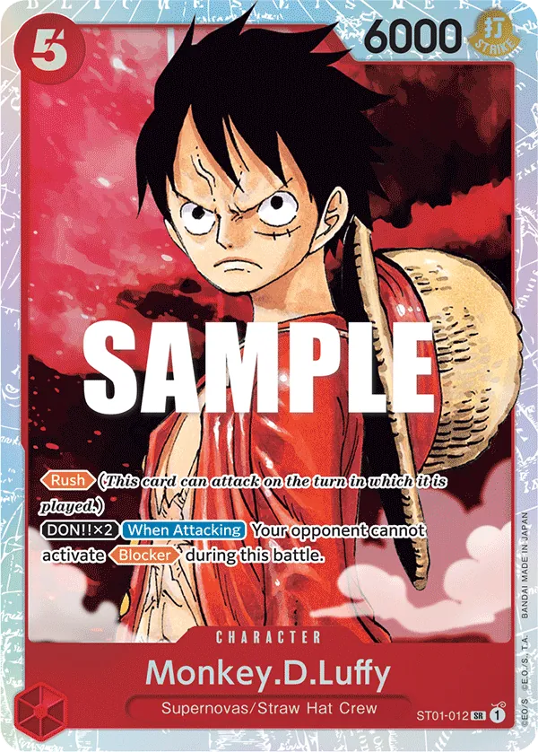 Monkey.D.Luffy - ST01-012