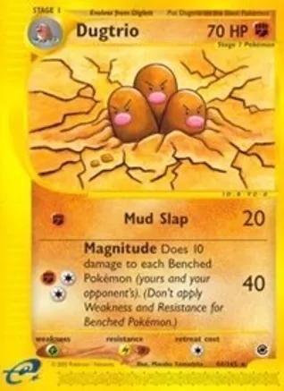 Dugtrio - 44/165 - Reverse Holo - EN Dugtrio - 44/165 - Reverse Holo - EN