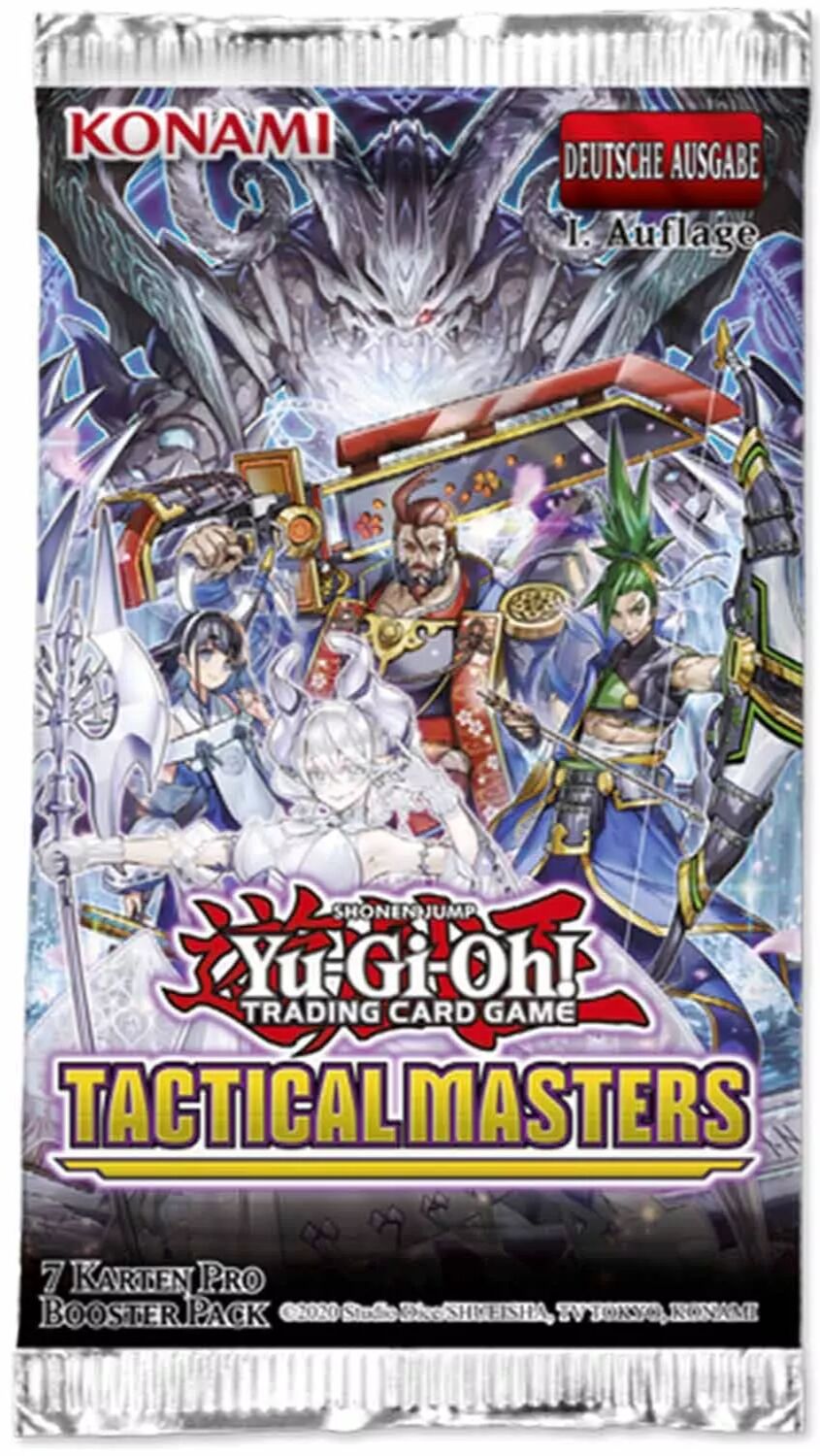Tactical Masters Booster Pack - 1. Auflage - Yu-Gi-Oh! - DE