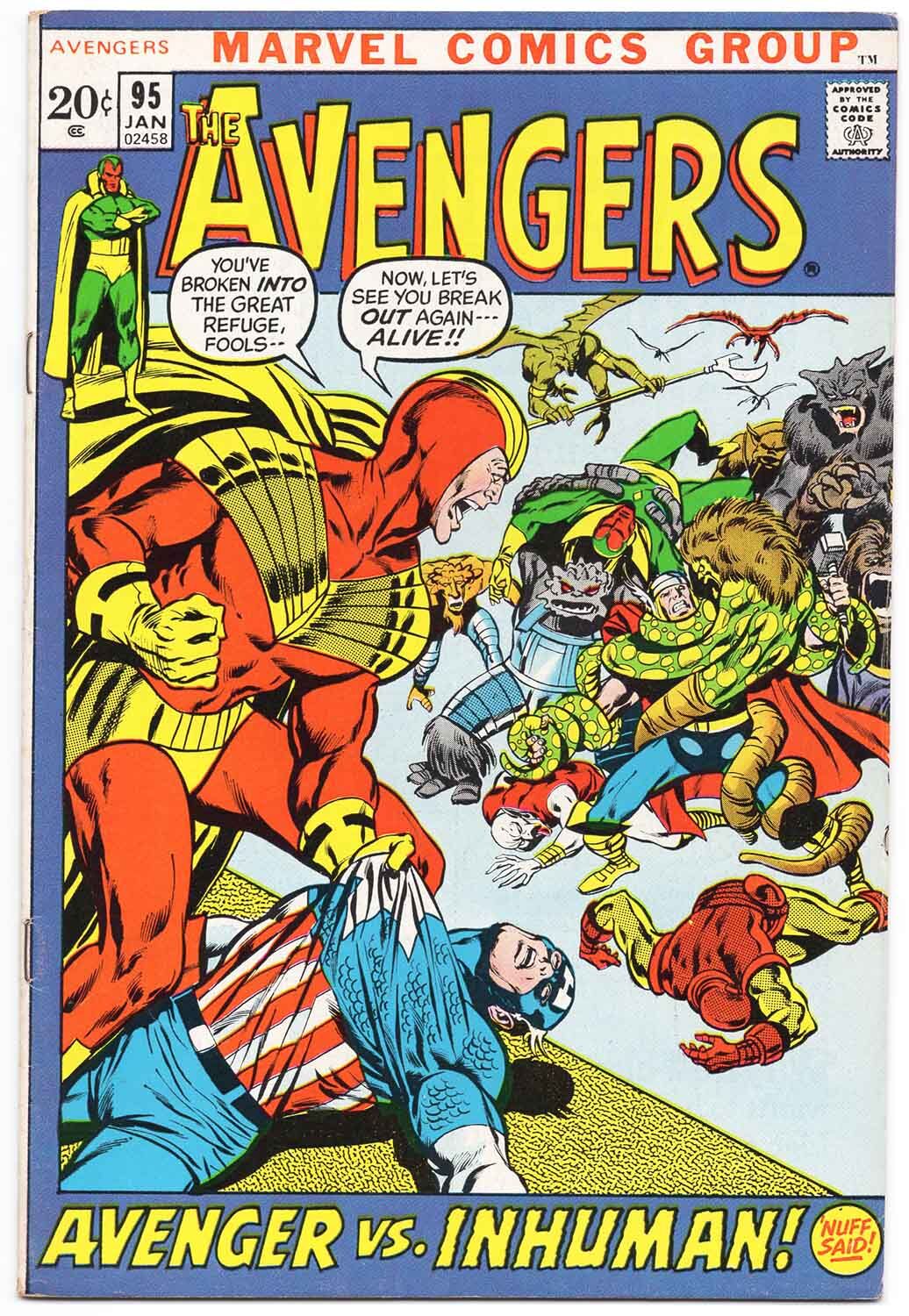 Avengers #95
