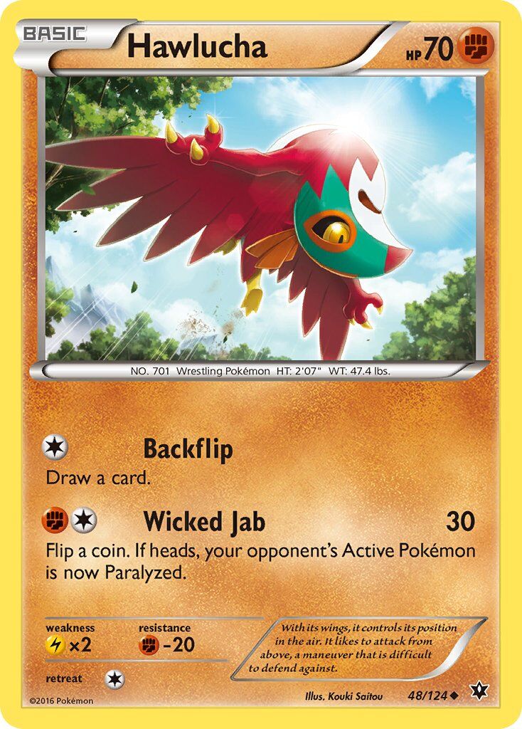 Hawlucha - 48/124 - EN Hawlucha - 48/124 - EN
