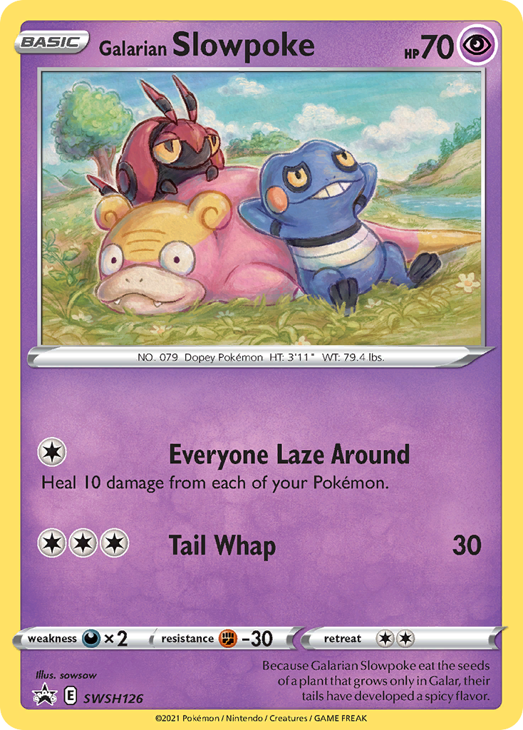 Galarian Slowpoke - SWSH126/306 - EN Galarian Slowpoke - SWSH126/306 - EN