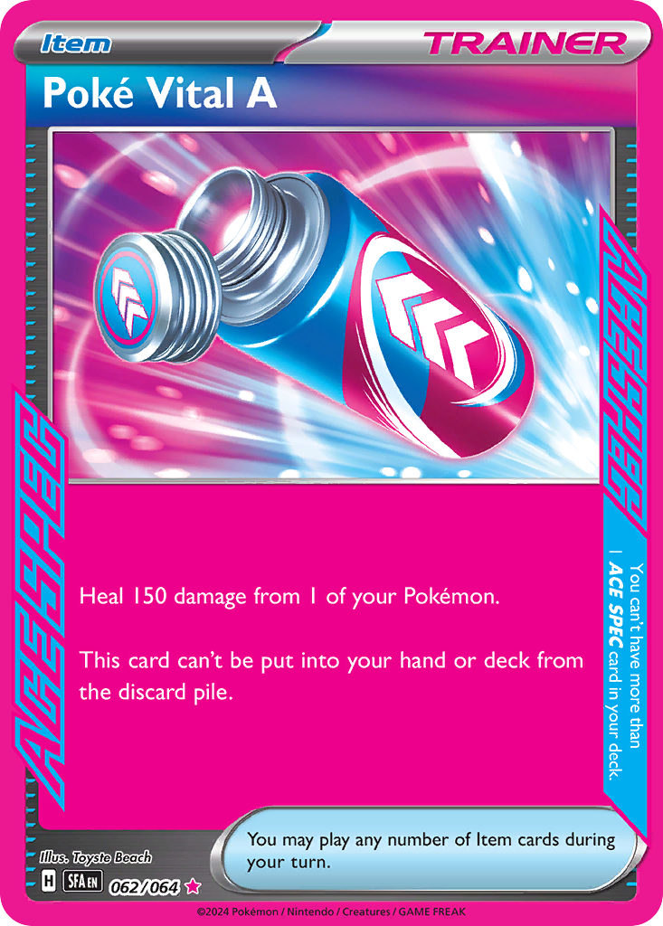 Poké Vital A - 062/064 - EN Poké Vital A - 062/064 - EN