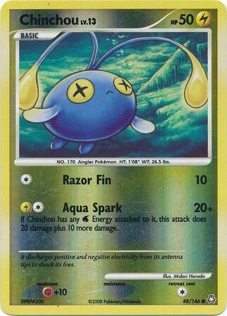 Chinchou - 88/146 - Reverse Holo - EN