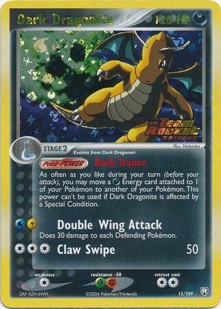 Dark Dragonite - 15/109 - Reverse Holo - EN Dark Dragonite - 15/109 - Reverse Holo - EN