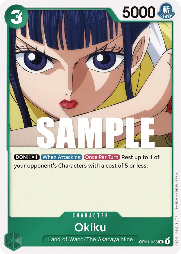 Okiku - OP01-035 Okiku - OP01-035
