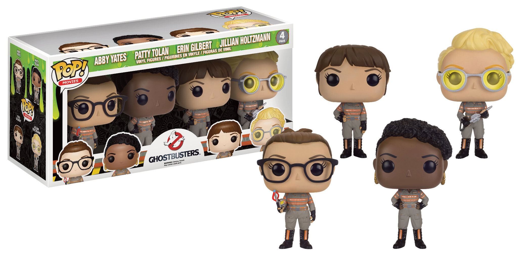 Ghostbusters 2016 POP! Movies Vinyl Figuren 4er-Pack 9 cm Ghostbusters 2016 POP! Movies Vinyl Figuren 4er-Pack 9 cm