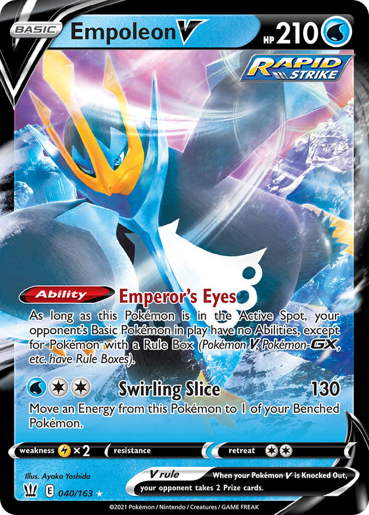 Empoleon V - 040/163 - EN Empoleon V - 040/163 - EN