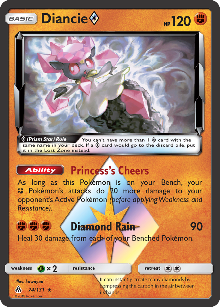 Diancie Prism Star - 74/165 - EN
