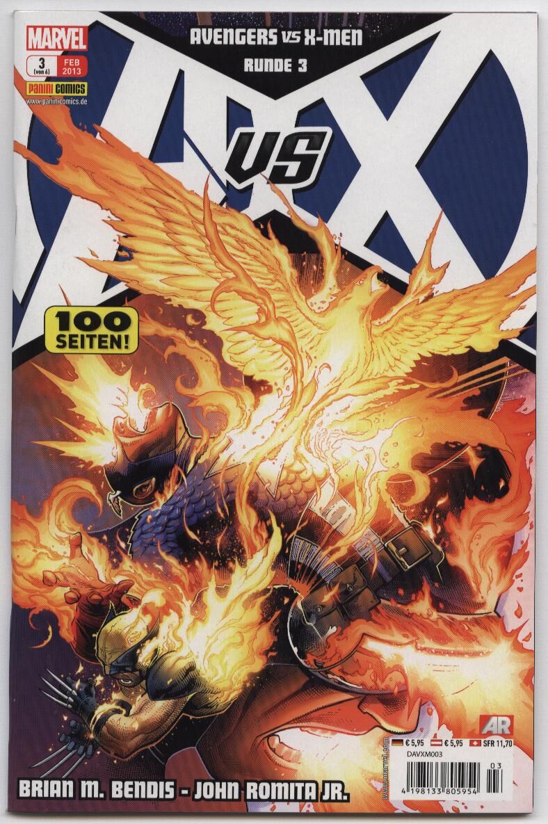 Avengers vs X-Men AVX #1-6 komplett