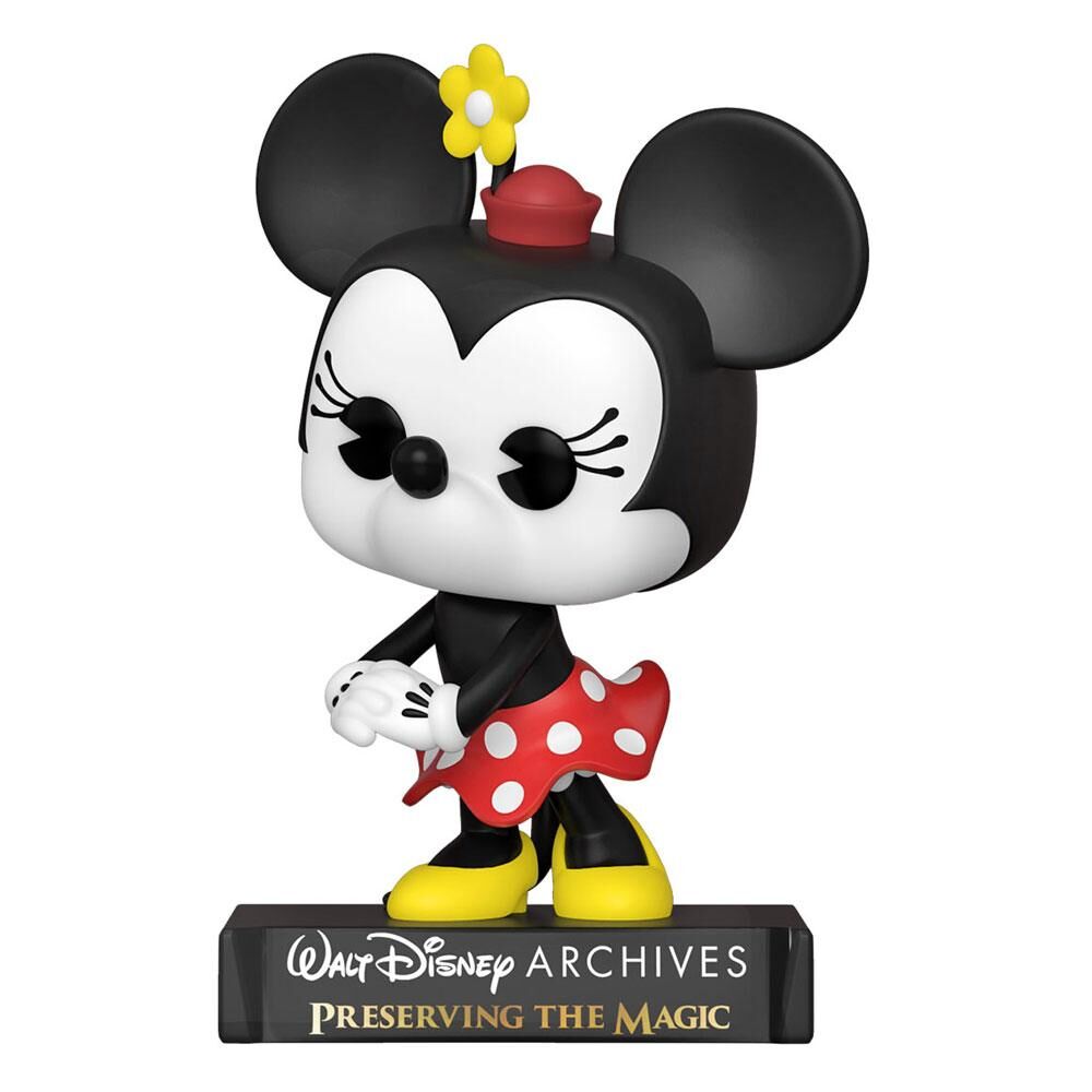 Disney POP! Vinyl Figur Minnie Mouse - Minnie 9 cm Disney POP! Vinyl Figur Minnie Mouse - Minnie 9 cm